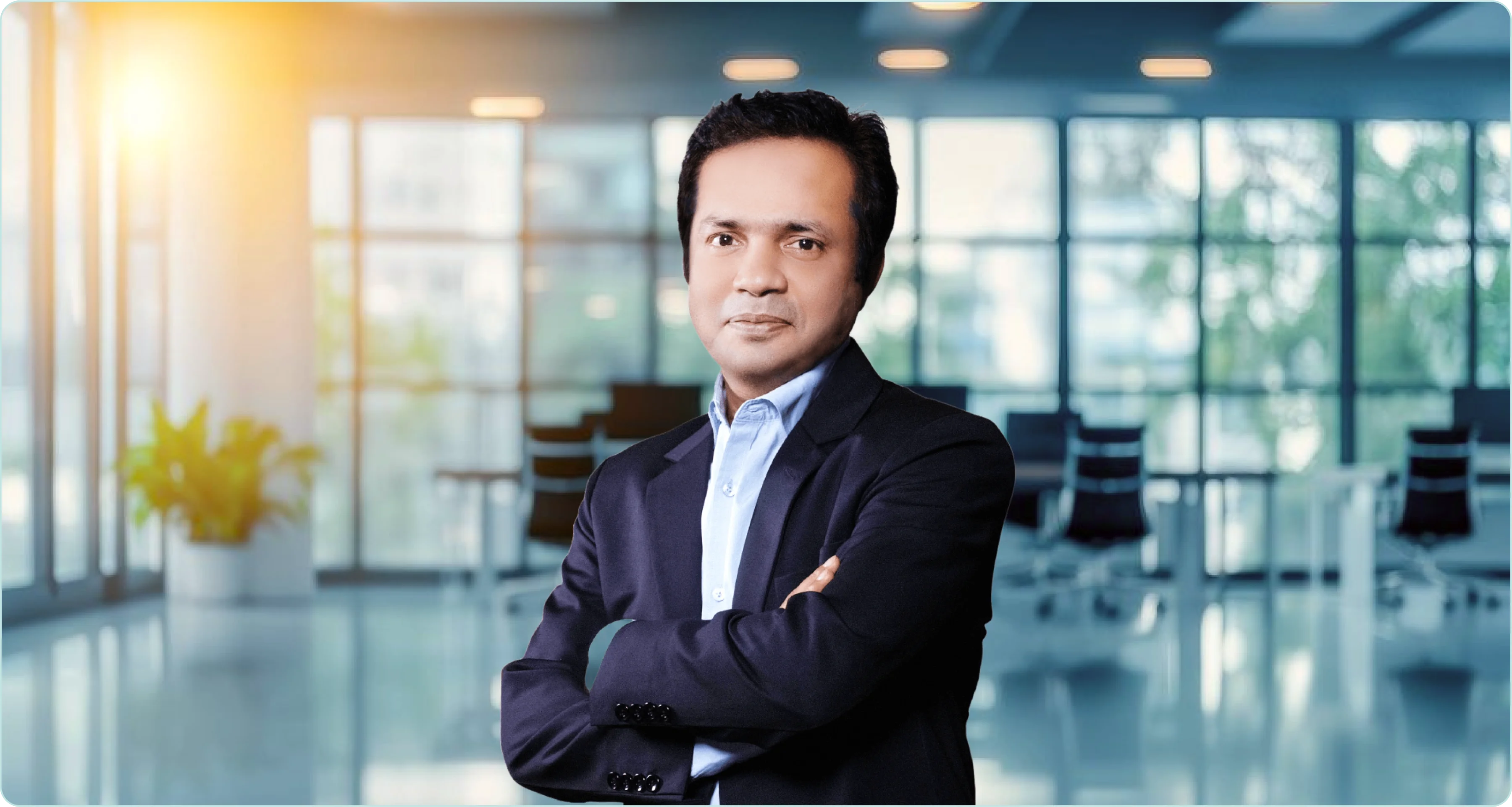 Professional man in blazer