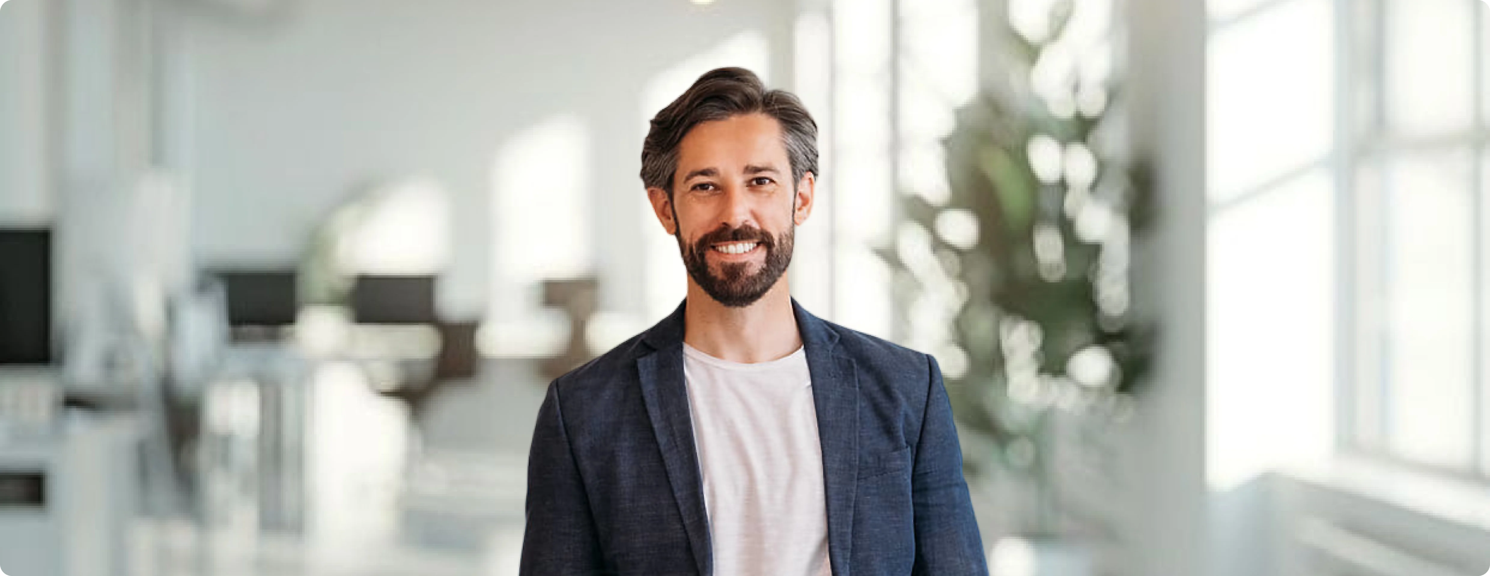 Professional man in blazer